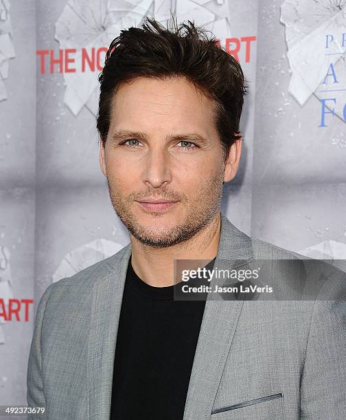 Actor Peter Facinelli attends the premiere of "The Normal Heart" at The Writers Guild Theatre on May 19, 2014 in Beverly Hills, California.