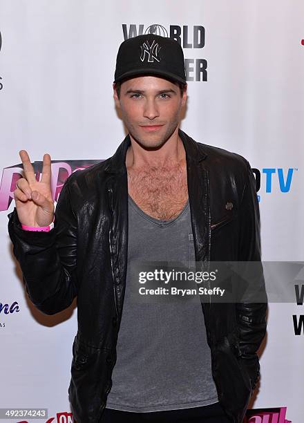 Singer/television personality Josh Strickland arrives at a viewing party for the season six finale of "RuPaul's Drag Race" at the New Tropicana Las...