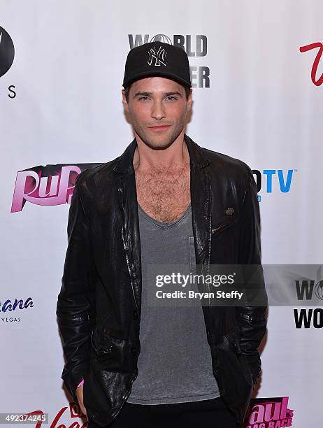 Singer/television personality Josh Strickland arrives at a viewing party for the season six finale of "RuPaul's Drag Race" at the New Tropicana Las...