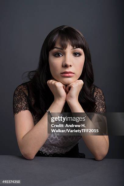 Actress Hannah Marks is photographed for Variety at the Tribeca Film Festival on April 24, 2015 in New York City.