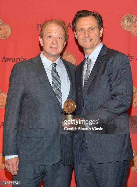 Jeff Perry and Tony Goldwyn attend 73rd Annual George Foster Peabody awards at The Waldorf=Astoria on May 19, 2014 in New York City.