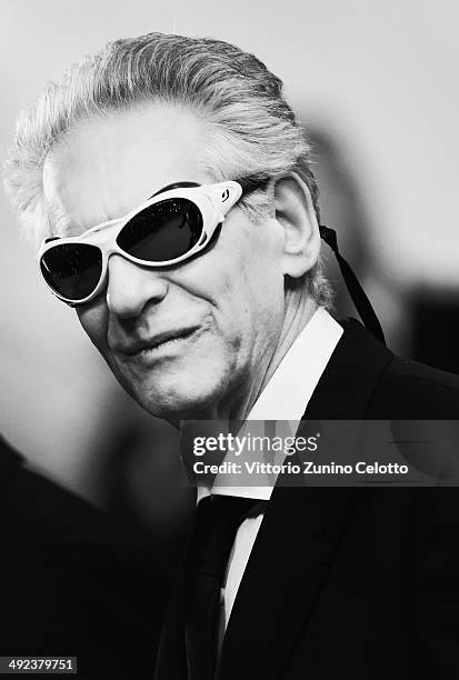 David Cronenberg attends the 'Maps To The Stars' premiere during the 67th Annual Cannes Film Festival on May 19, 2014 in Cannes, France.