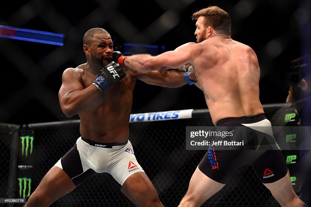 UFC 192: Bader v Evans