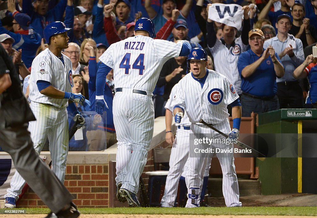 Division Series - St Louis Cardinals v Chicago Cubs - Game Three