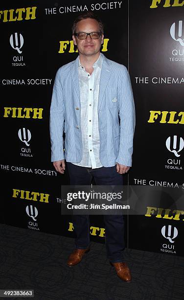 Director Jon S. Baird attends Magnolia Pictures with The Cinema Society screening of "Filth"at Landmark's Sunshine Cinema on May 19, 2014 in New York...