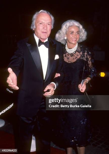 Actor Charles "Buddy" Rogers and wife Beverly Ricondo attend the Sixth Annual Carousel Ball to Benefit the Barbara Davis Center for Childhood...