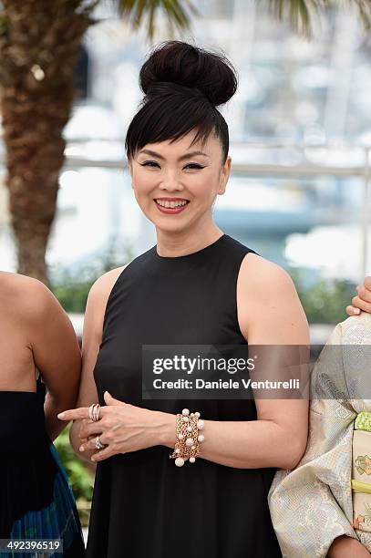 Miyuki Matsuda attends the "Still The Water" Photocall during the 67th Annual Cannes Film Festival on May 20, 2014 in Cannes, France.