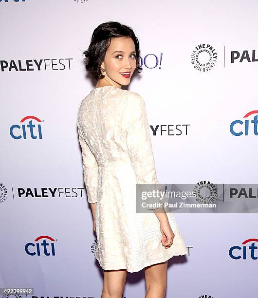 Actress Julia Goldani Telles attends PaleyFest New York 2015 - "The Affair" at The Paley Center for Media on October 12, 2015 in New York City.