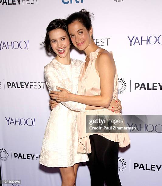 Julia Goldani Telles and Sarah Treem attend PaleyFest New York 2015 - "The Affair" at The Paley Center for Media on October 12, 2015 in New York City.