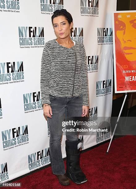 Cinematographer Reed Morano attends "Meadowland" New York Film Critics Series Screening at AMC Empire 25 theater on October 12, 2015 in New York City.