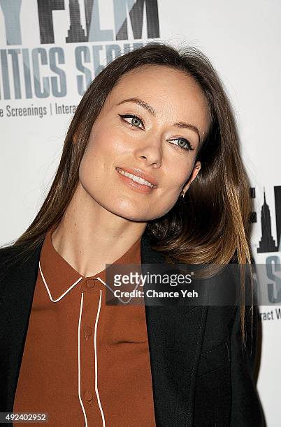 Olivia Wilde attends "Meadowland" screening at AMC Empire 25 theater on October 12, 2015 in New York City.
