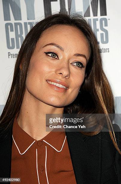Olivia Wilde attends "Meadowland" screening at AMC Empire 25 theater on October 12, 2015 in New York City.