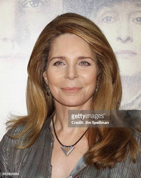 Queen Noor of Jordan attends the "Suffragette" New York premiere at The Paris Theatre on October 12, 2015 in New York City.