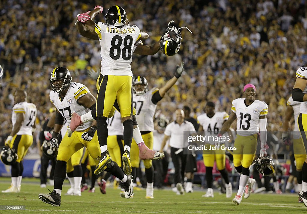 Pittsburgh Steelers v San Diego Chargers