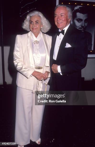 Actor Charles "Buddy" Rogers and wife Beverly Ricondo attends the Fourth Annual Frank Sinatra Celebrity Golf Tournament to Benefit the Desert...