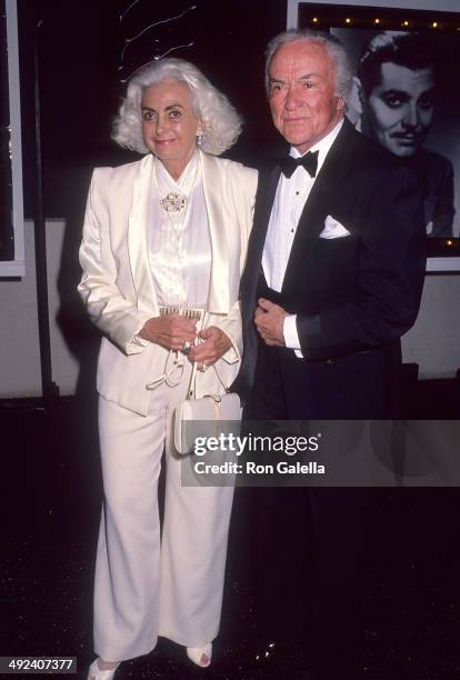 Actor Charles "Buddy" Rogers and wife Beverly Ricondo attends the Fourth Annual Frank Sinatra Celebrity Golf Tournament to Benefit the Desert...