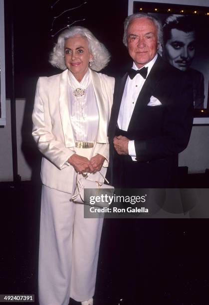 Actor Charles "Buddy" Rogers and wife Beverly Ricondo attends the Fourth Annual Frank Sinatra Celebrity Golf Tournament to Benefit the Desert...