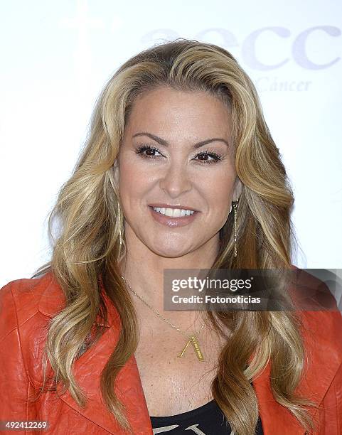 Anastacia presents her new album 'Resurrection' at the Asociacion Espanola Contra el Cancer on May 20, 2014 in Madrid, Spain.