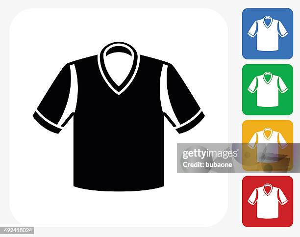 illustrations, cliparts, dessins animés et icônes de polo emblématique à la conception graphique - en manches courtes