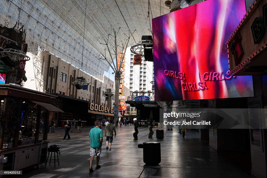 Fremont Street Experience in downtown Las Vegas