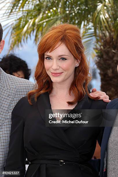 Christina Hendricks attends the "Lost River" photocall at the 67th Annual Cannes Film Festival on May 20, 2014 in Cannes, France.