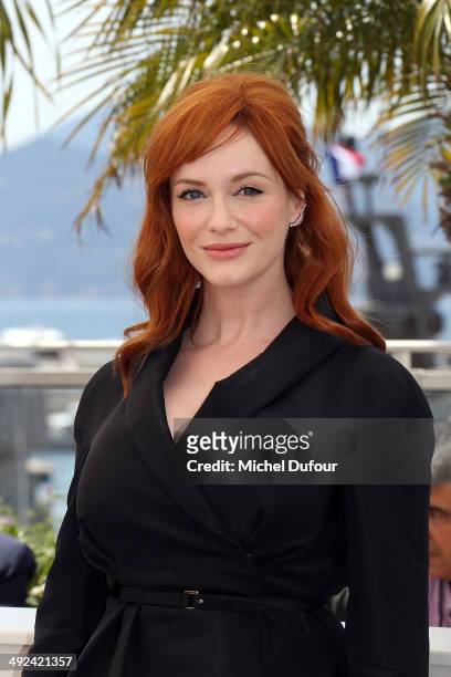Christina Hendricks attends the "Lost River" photocall at the 67th Annual Cannes Film Festival on May 20, 2014 in Cannes, France.