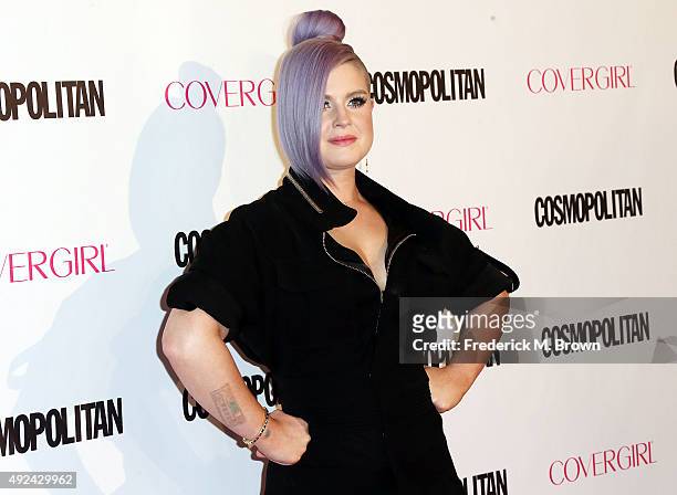 Actress Kelly Osbourne attends Cosmopolitan's 50th Birthday Celebration at Ysabel on October 12, 2015 in West Hollywood, California.