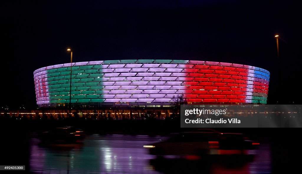 Azerbaijan v Italy - EURO 2016 Qualifier