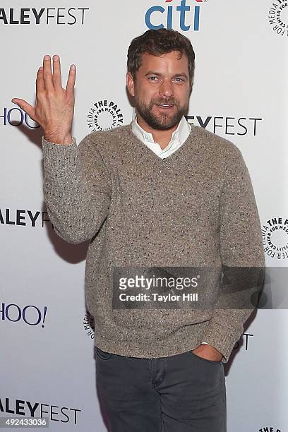 Joshua Jackson attends "The Affair" screening at PaleyFest New York 2015 at The Paley Center for Media on October 12, 2015 in New York City.