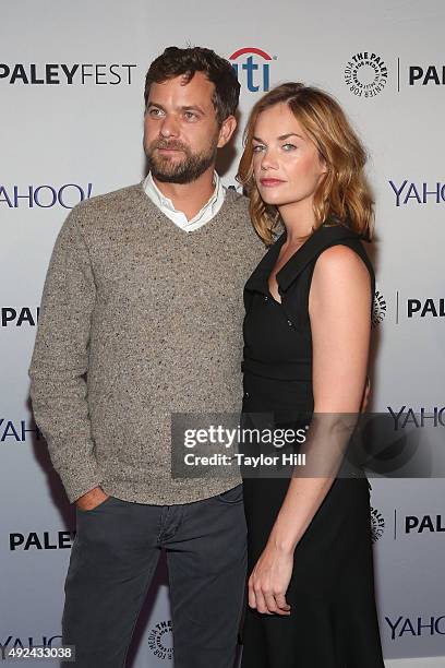 Joshua Jackson and Ruth Wilson attend "The Affair" screening at PaleyFest New York 2015 at The Paley Center for Media on October 12, 2015 in New York...