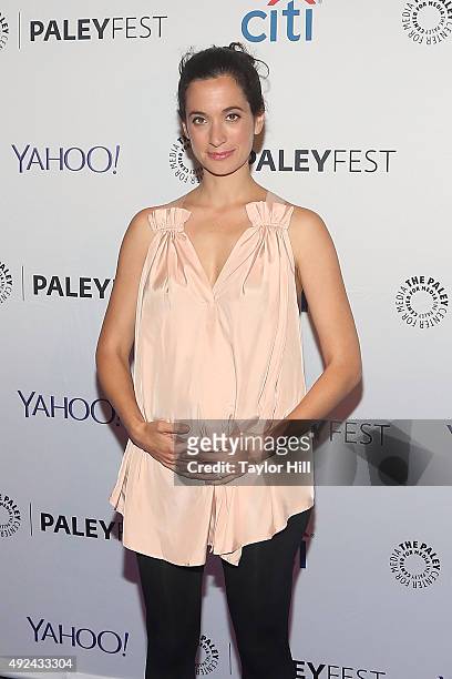 Sarah Treem attends "The Affair" screening at PaleyFest New York 2015 at The Paley Center for Media on October 12, 2015 in New York City.
