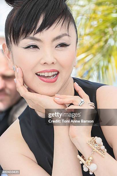 Miyuki Matsuda attends the "Still The Water" photocall at the 67th Annual Cannes Film Festival on May 20, 2014 in Cannes, France.