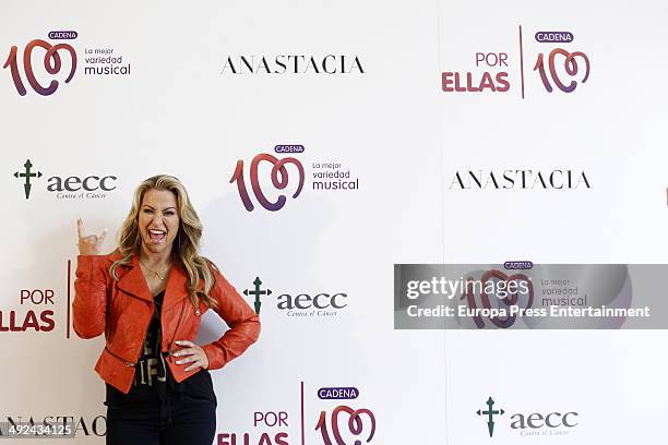 Singer Anastacia presents new album 'Resurrection' announces her collaboration at 'Por Ellas' concert to raise funds for Spanish Breast Cancer...