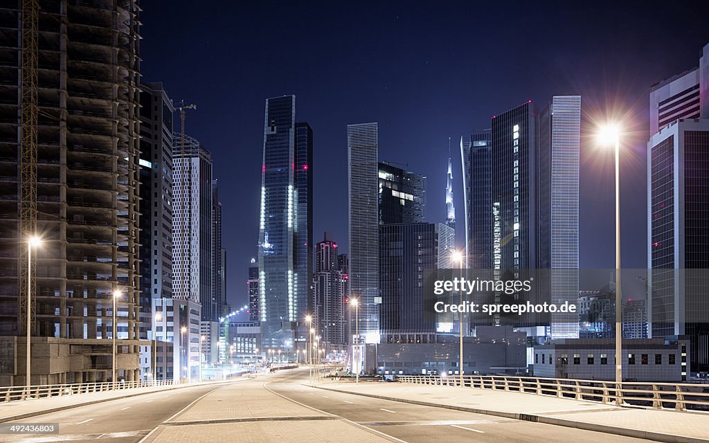 Futuristic skyline Dubai