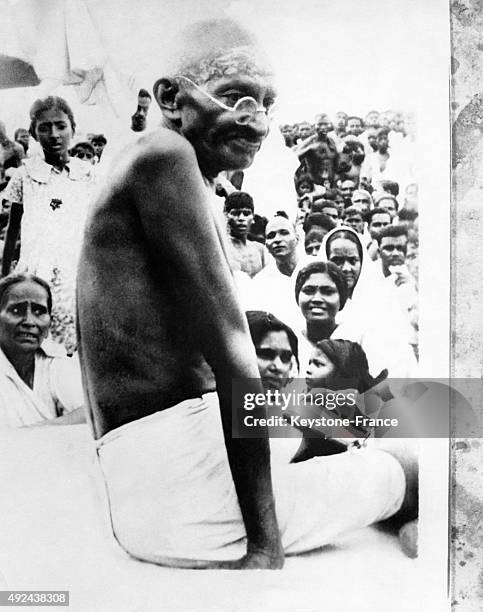 Speech of Mahatma Gandhi to the untouchables on August 6, 1934 in India.