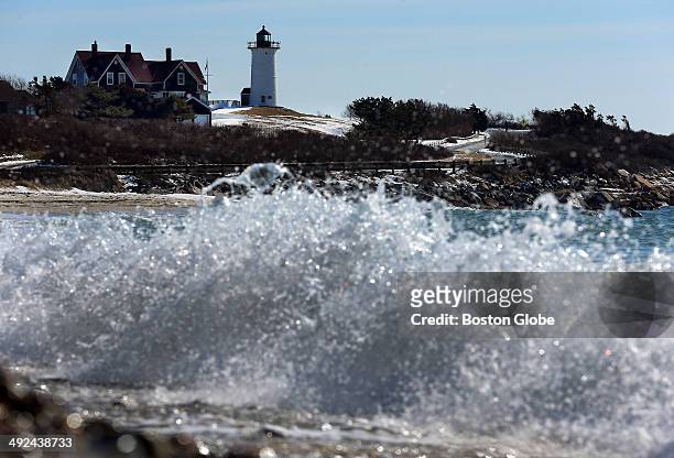 The Nobska Point Light, famed lighthouse that the Coast Guard is putting up for sale.