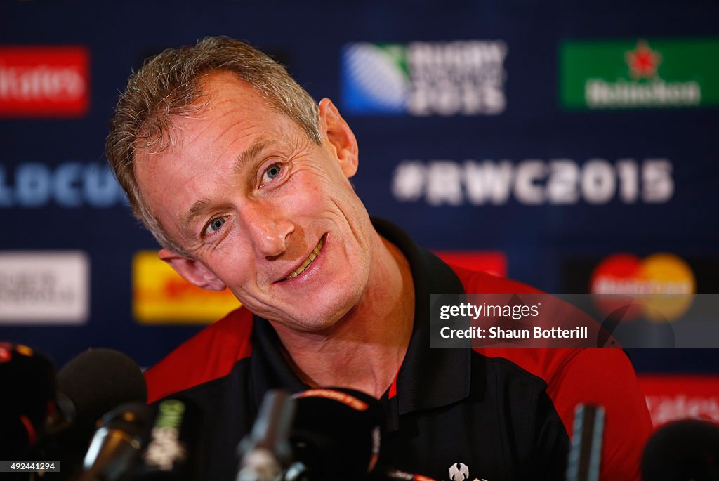 Wales Training and Press Conference