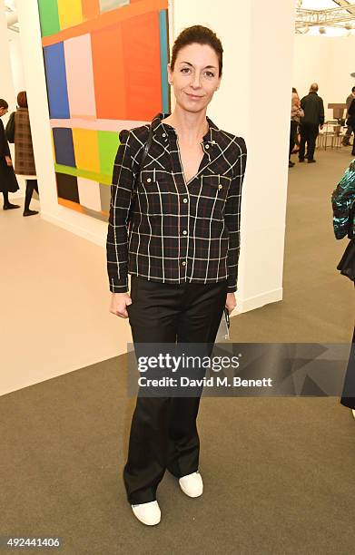 Mary McCartney attends a VIP preview of the Frieze Art Fair 2015 in Regent's Park on October 13, 2015 in London, England.