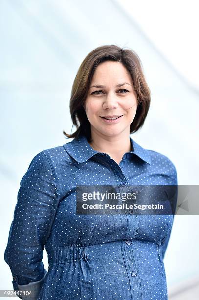 Nathalie Pechalat attends the 26 th edition of Sportel Monaco at Grimaldi Forum on October 13, 2015 in Monte-Carlo, Monaco.
