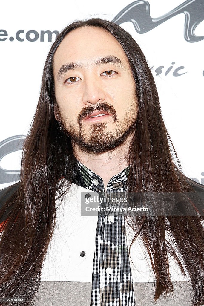 Steve Aoki Visits Music Choice's "You & A"