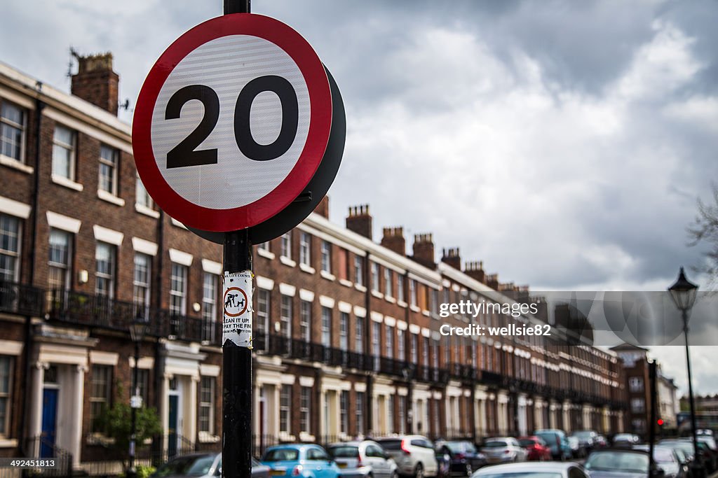 Road sign in Liverpool