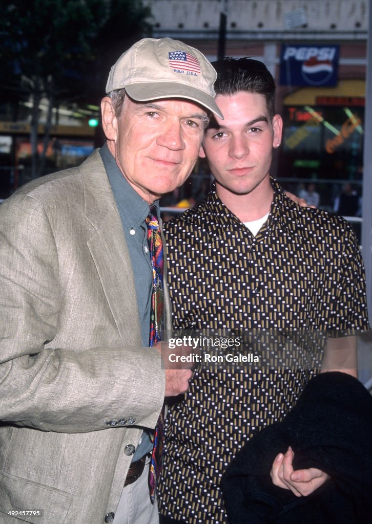 Actor Kevin Riley Actor Jack Riley and son Bryan attend