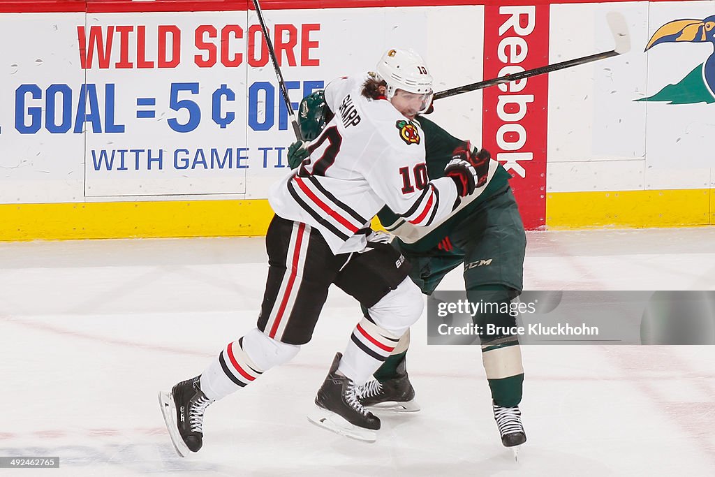 Chicago Blackhawks v Minnesota Wild - Game Six