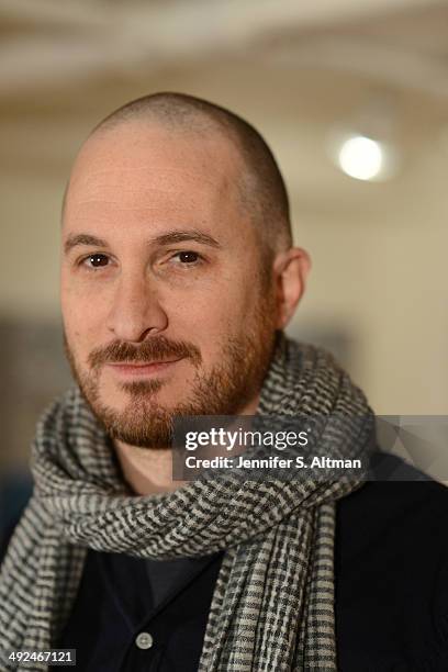 Director Darren Aronofsky is photographed for Los Angeles Times on March 6, 2014 in New York City.