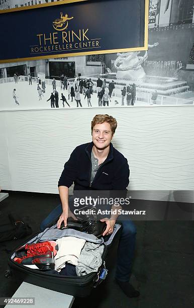 Olympic gold medalists and airweave ambassadors Charlie White and Meryl Davis formally open Rockefeller CenterÕs iconic ice rink on October 13, 2015...