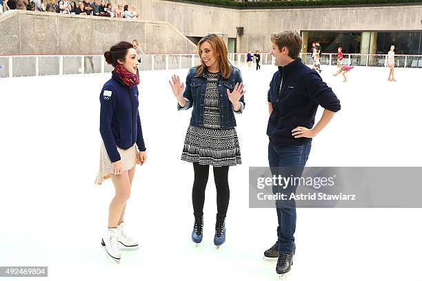 Sports Illustrated Now, host Maggie Gray talks with Olympic gold medalists and airweave ambassadors Meryl Davis and Charlie White after they formally...