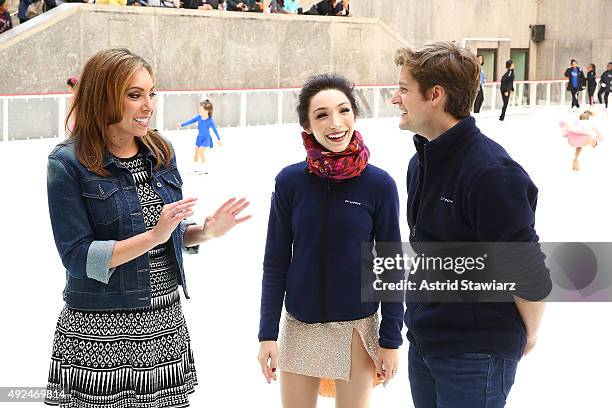 Sports Illustrated Now, host Maggie Gray talks with Olympic gold medalists and airweave ambassadors Meryl Davis and Charlie White after they formally...