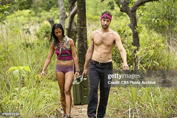 We Got A Rat" - Monica Padilla and Stephen Fishbach during the third episode of SURVIVOR, Wednesday, Oct. 7 . The new season in Cambodia, themed...