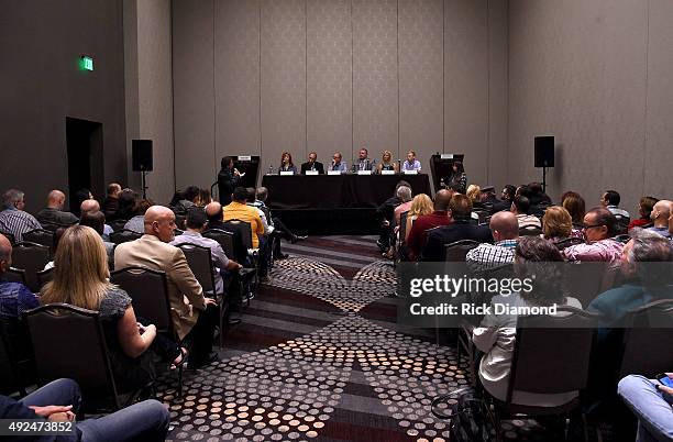 Randy Wright of Integrity Events, Kathie Spehar of Cannery Casino, Mike Moloney of Mike Moloney Entertainment, LLC, Adam Kornfeld of AGI, George...