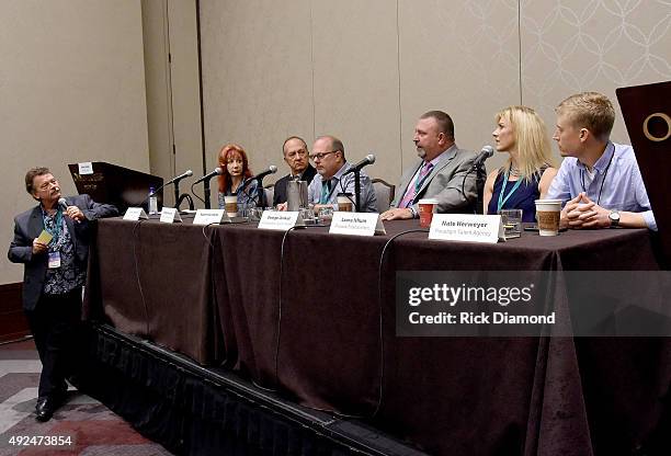 Randy Wright of Integrity Events, Kathie Spehar of Cannery Casino, Mike Moloney of Mike Moloney Entertainment, LLC, Adam Kornfeld of AGI, George...